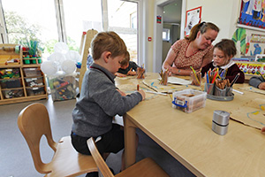 Reception classroom